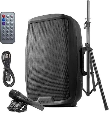NoleggiocCassa amplificata portatile Gemini 2000 watt all in one