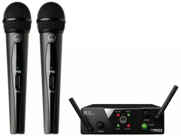 noleggio Microfoni wireless doppio radiomicrofono KARMA n