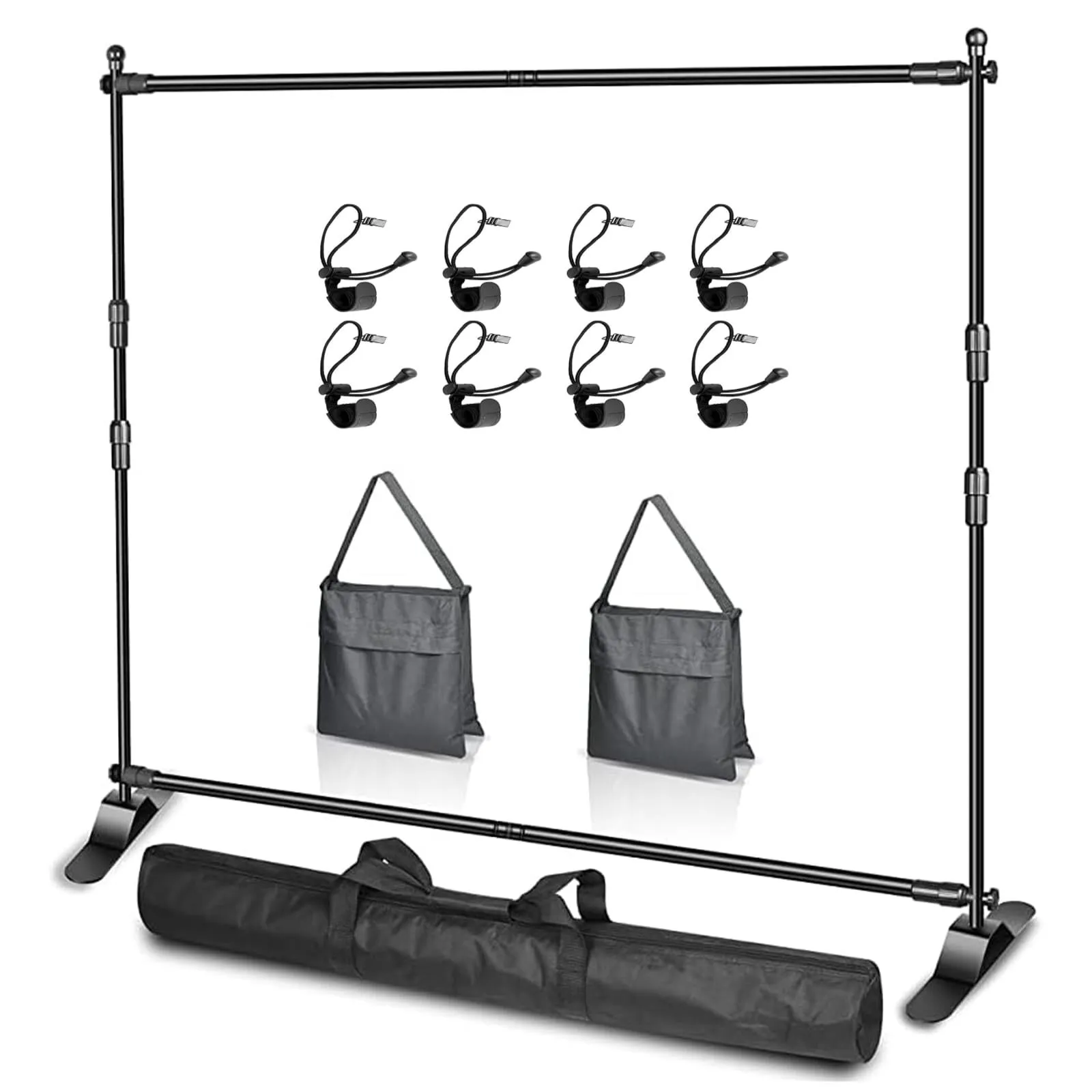 Porta banner  Banner Stand 2.4 x 2.4m telescopico, regolabile. SOLO STRUTTURA
