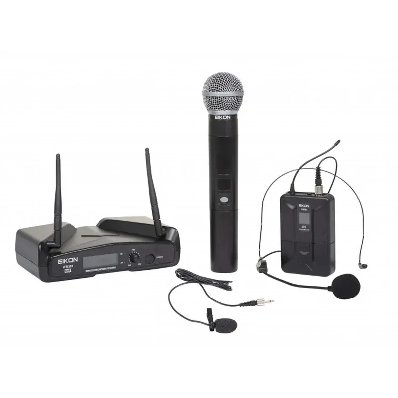 Microfono wireless eikon con archetto e mosca noleggio