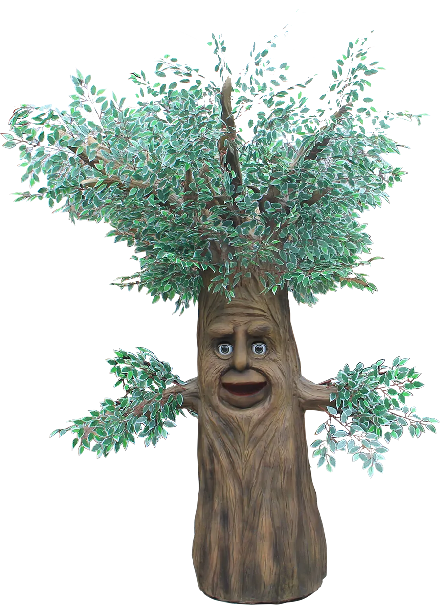 Albero animatronico parlante a noleggio -Albero Verde