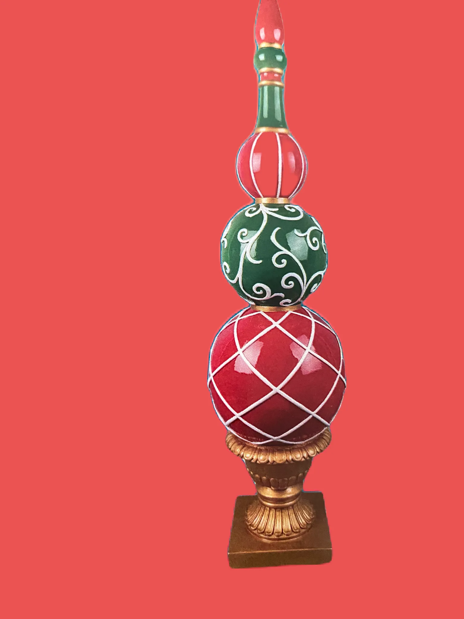 Punta Albero decorativa 89 cm