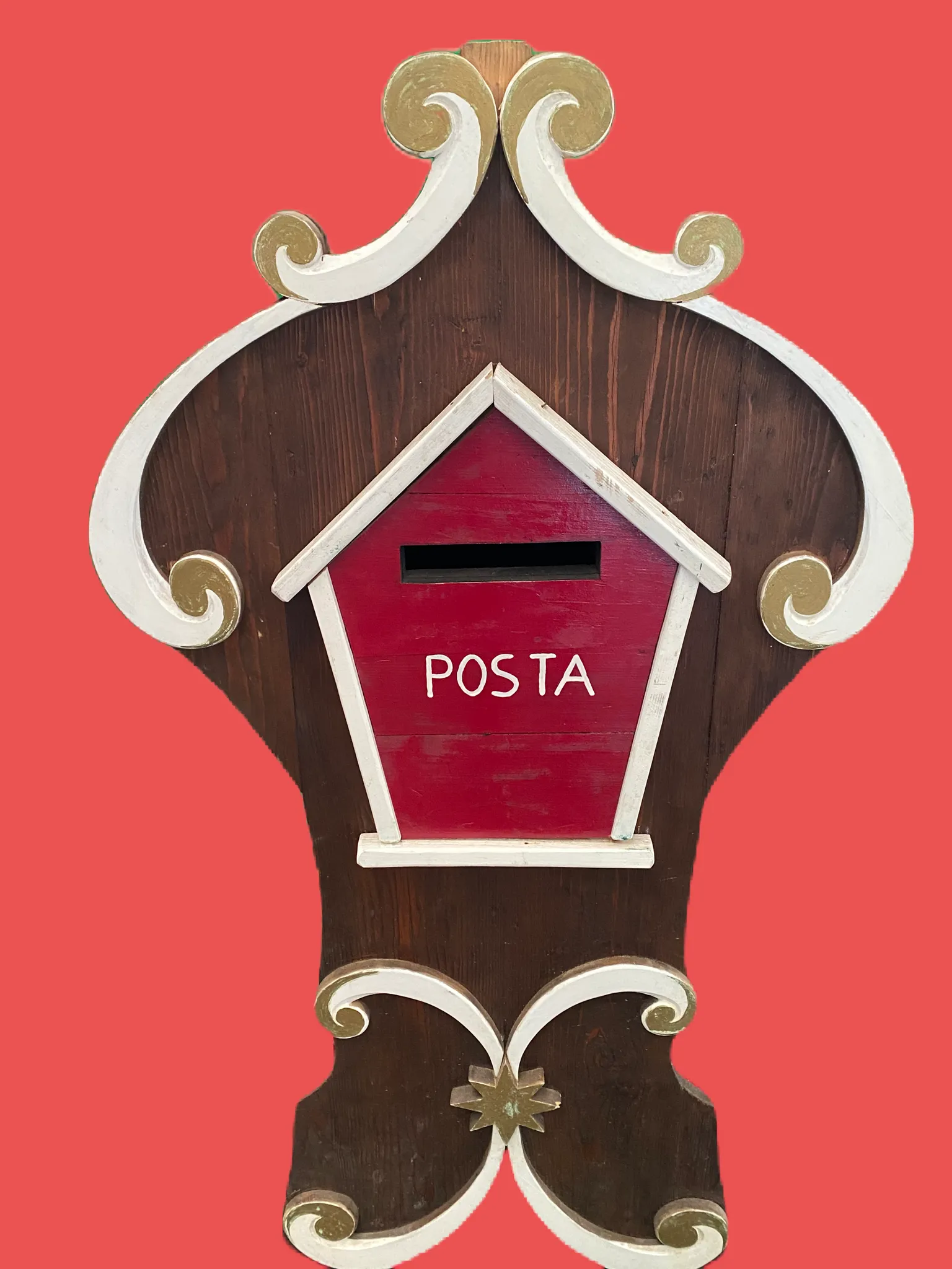 Buca lettere babbo natale h150