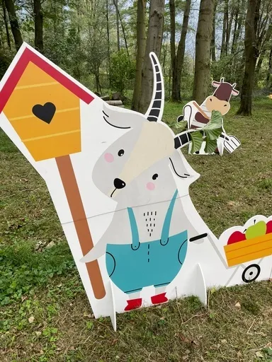 Sagome a tema animali per eventi autunnali, zucche, sagre area bimbi
