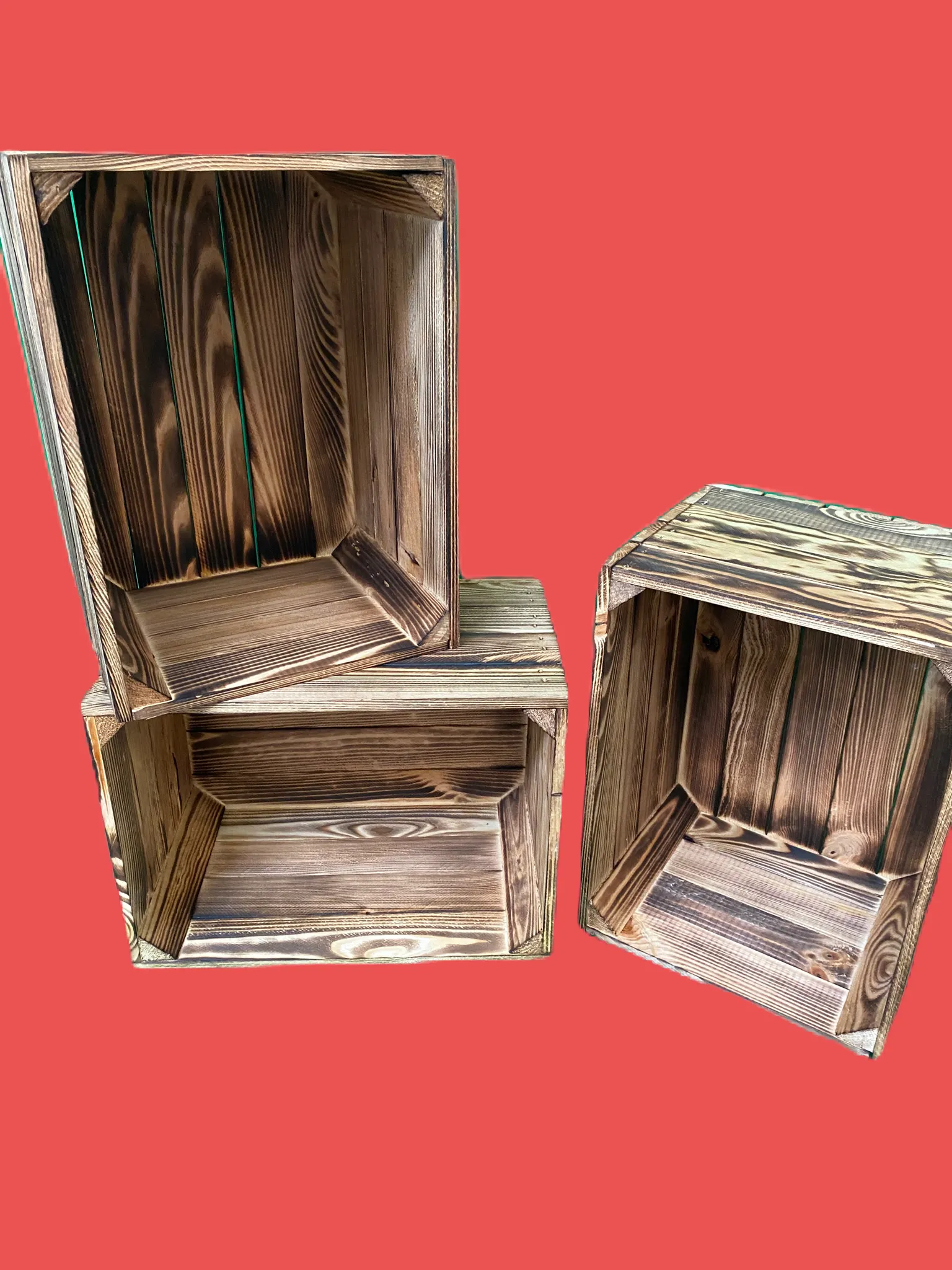 Cassette in legno decorative