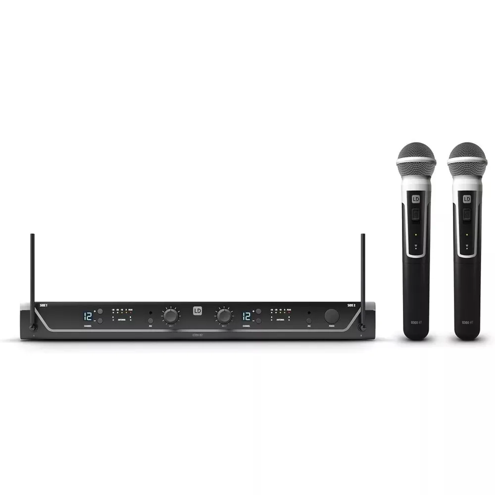 Noleggio coppia microfoni wireless U305 a gelato