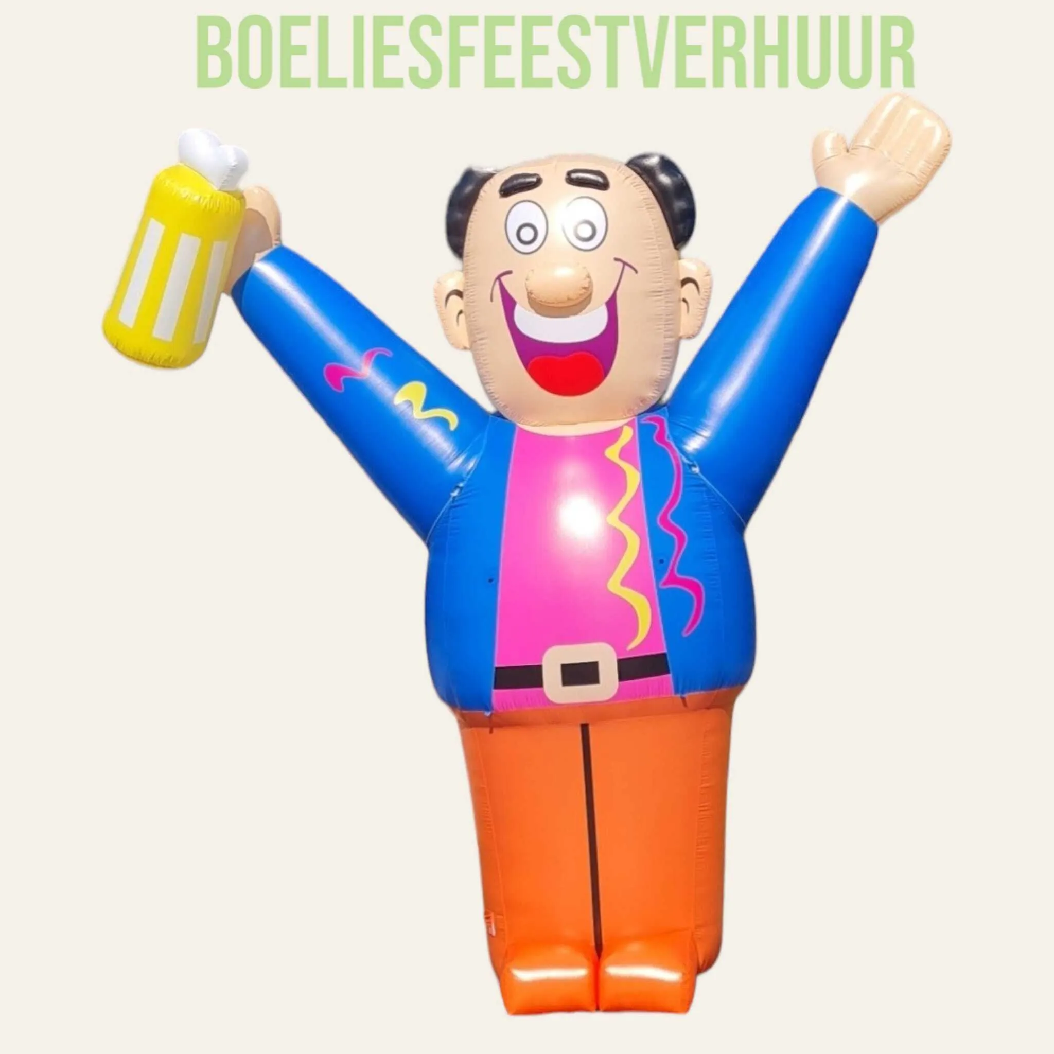 Abraham feestend!