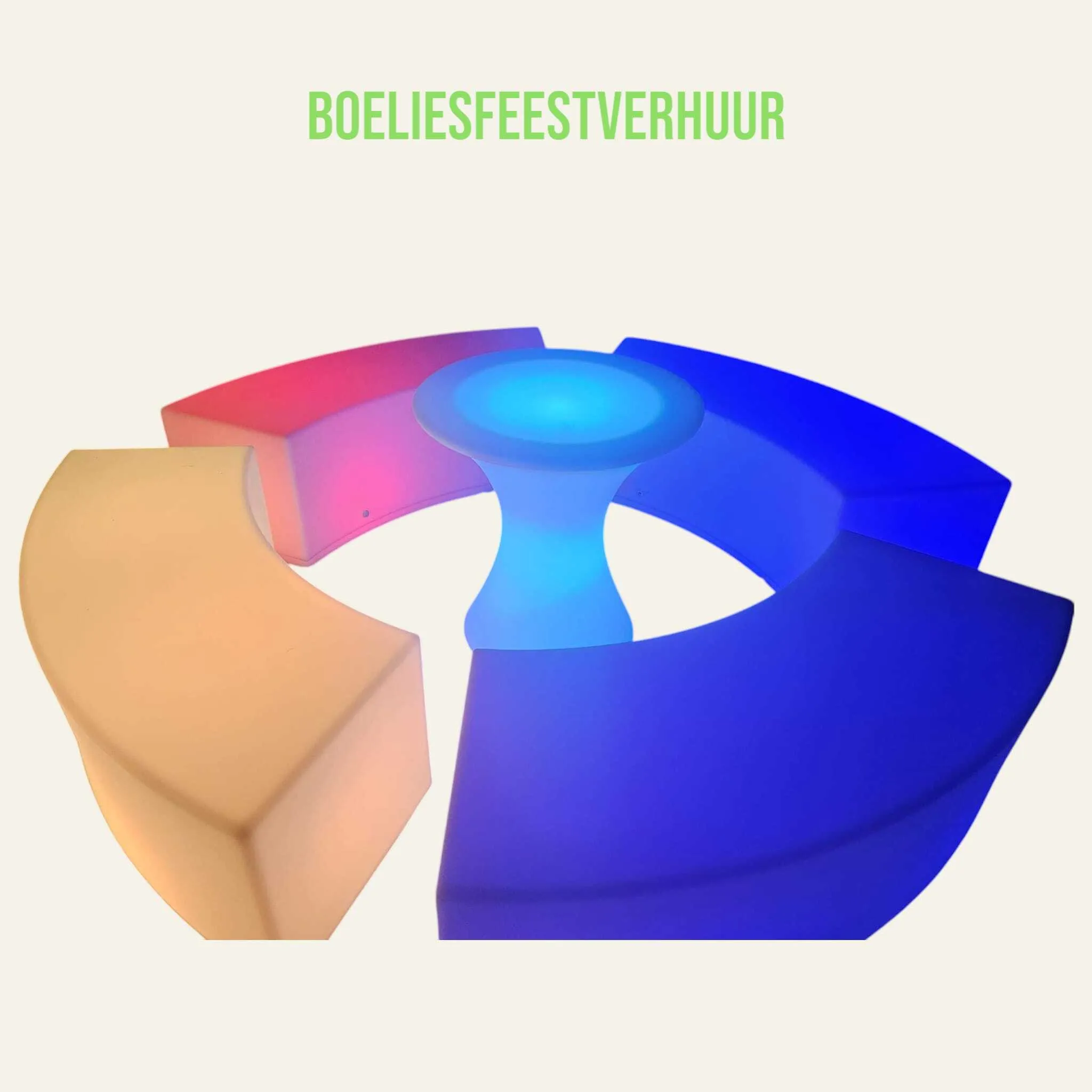 Led meubels zithoek 