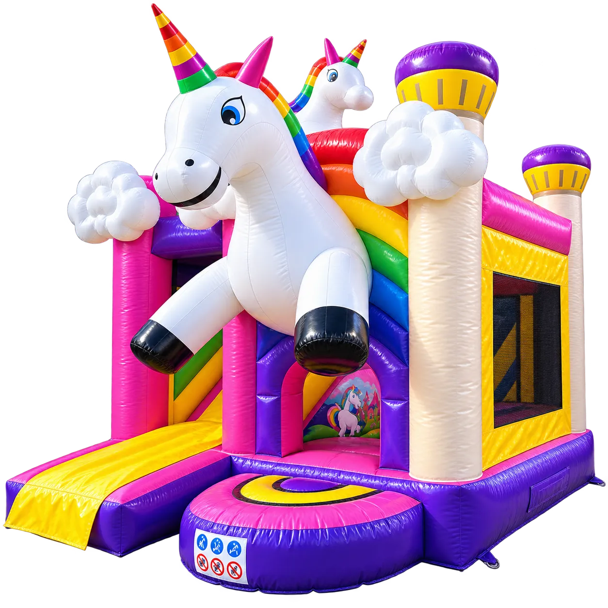 Springkussen multifun Unicorn