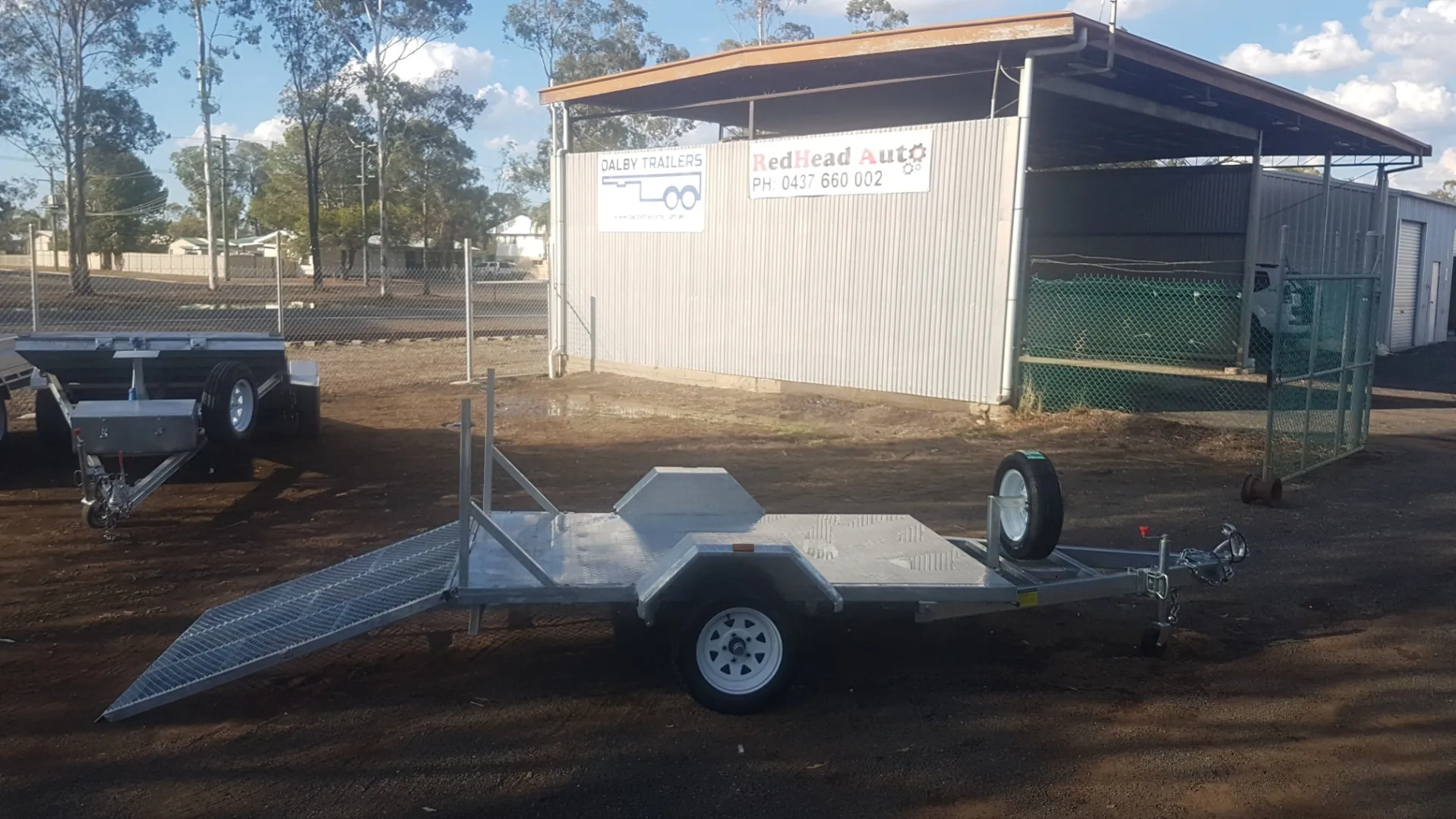 FOR SALE 8X5 ATV 1500kg Trailer with Full Ramp
