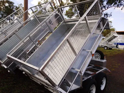 FOR HIRE 8x5 Hyd Box Tipper 3500kg ATM Ramps Included