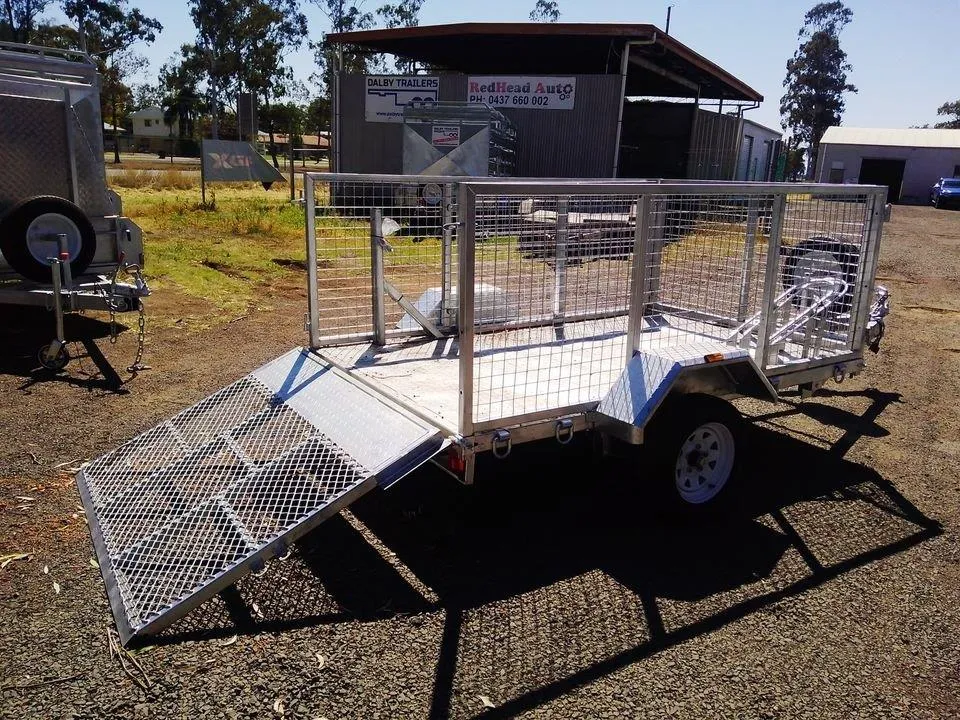 FOR SALE 8x5 ATV Trailer with Full Ramp