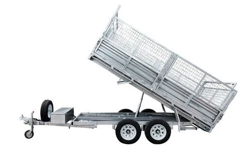 FOR HIRE 12x7 Flat Top Tipper Trailer 3500kg ATM