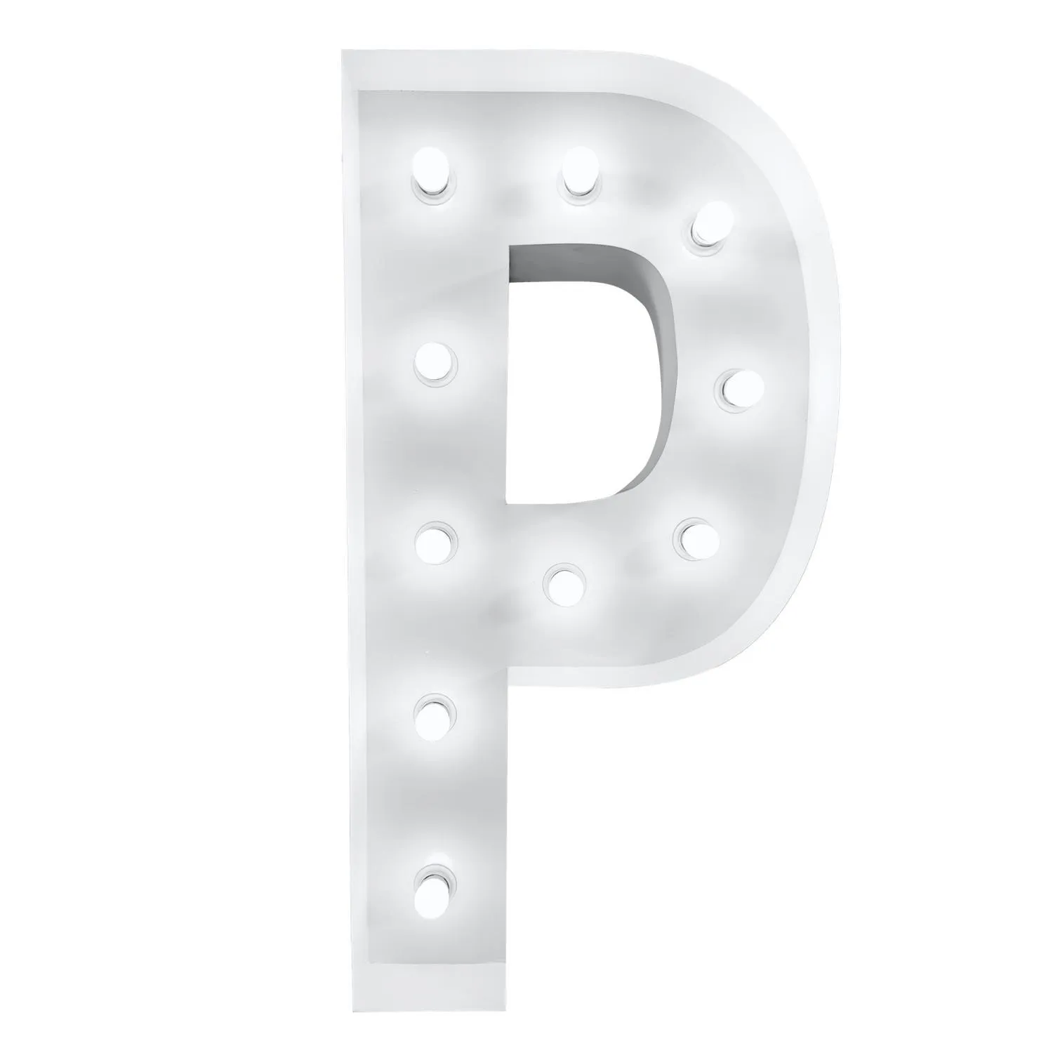 Marquee Letter - “P”