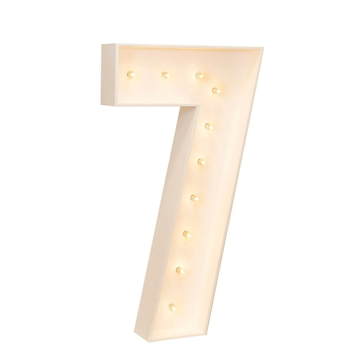 Marquee Number - “7”