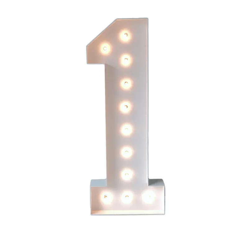 Marquee Number - “1”
