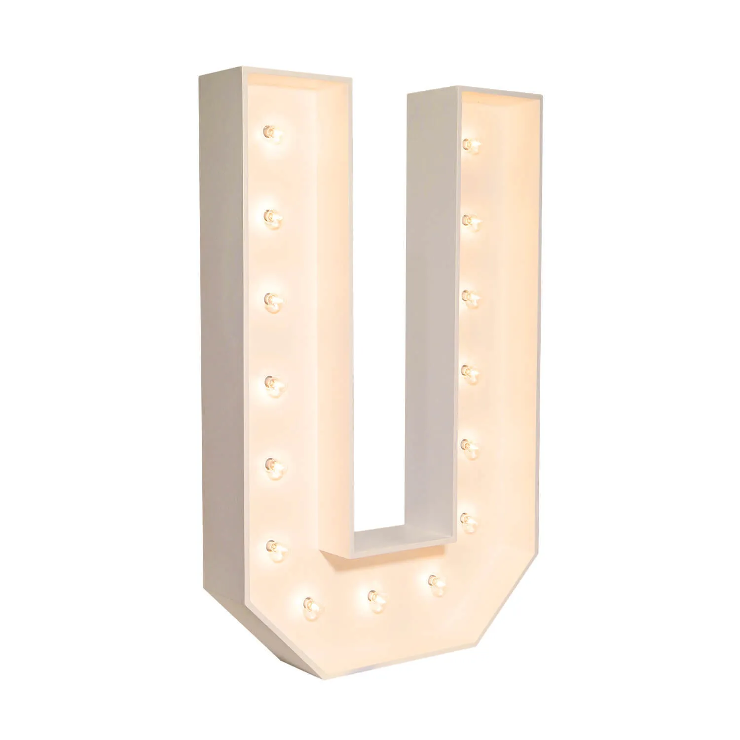 Marquee Letter - “U”