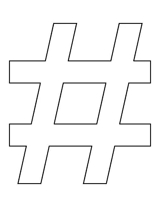 Marquee Character - “#”