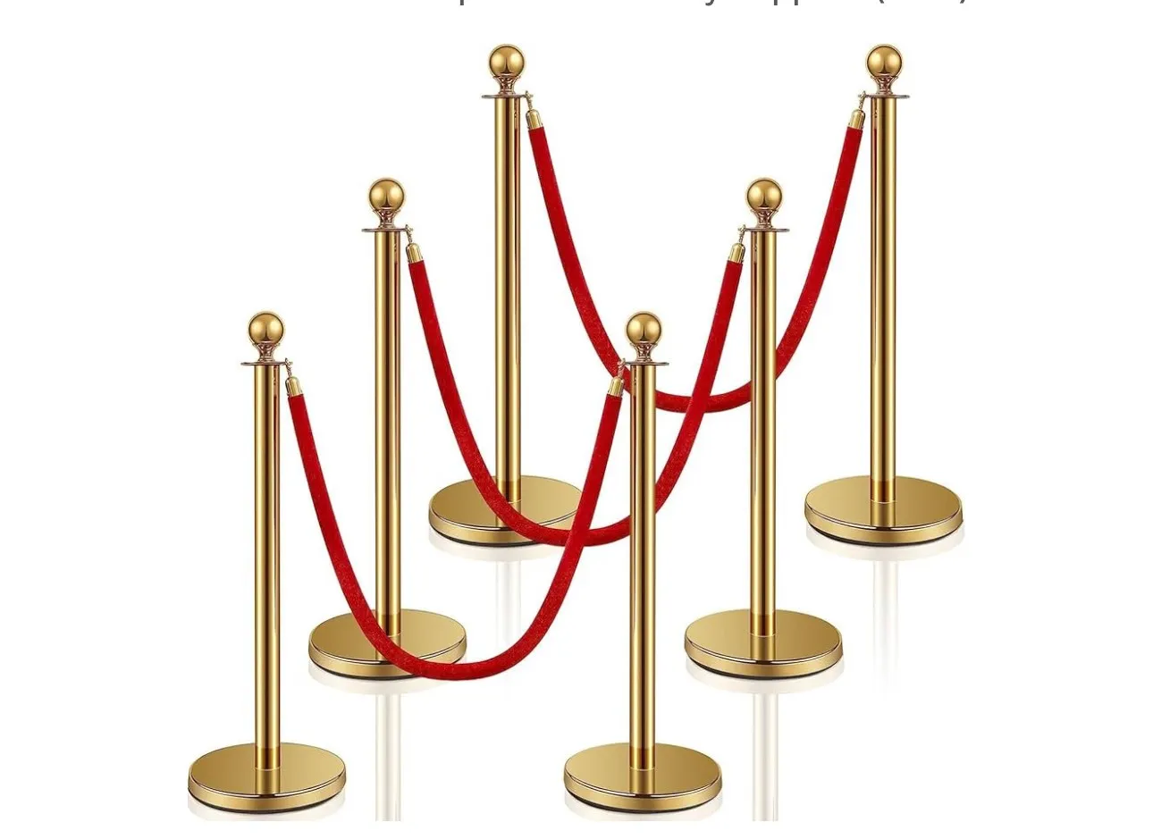 Stanchions for Red Carpet