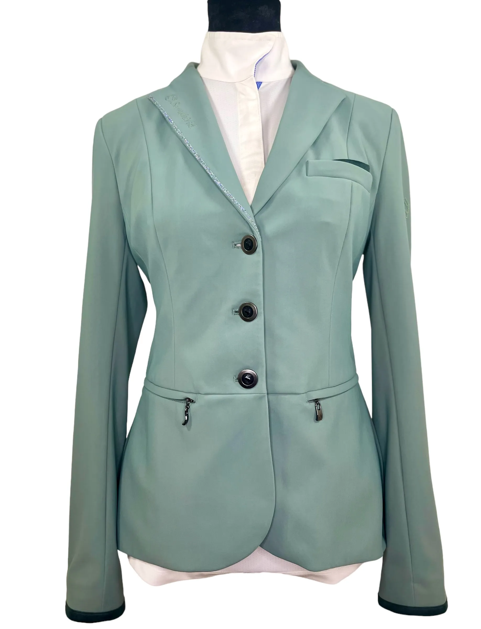 Samshield Victorine Show Coat, Ladies FR38/US8, Sage Green