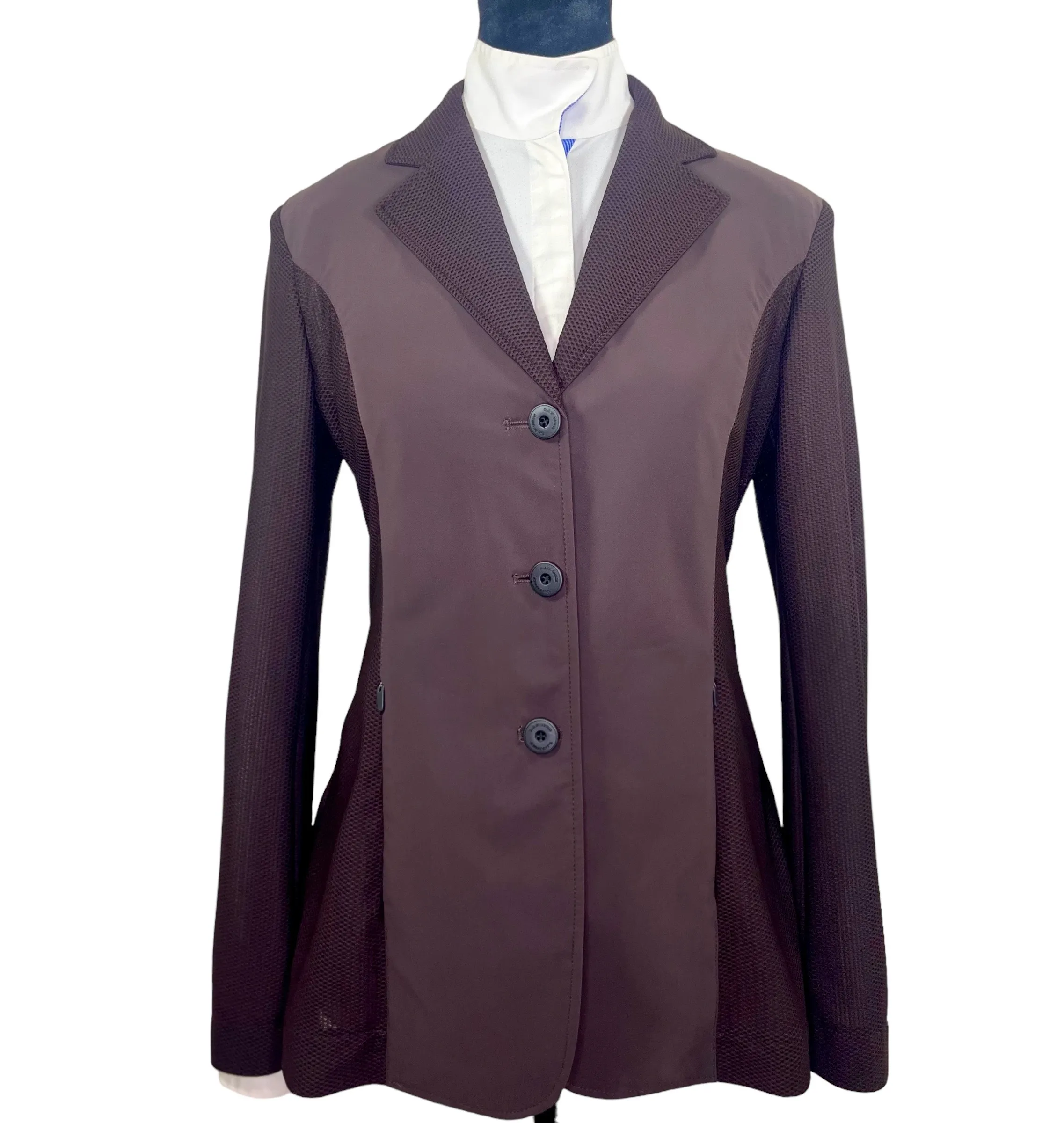 RJ Classics Harmony Mesh Show Coat, Chocolate, Ladies 4R