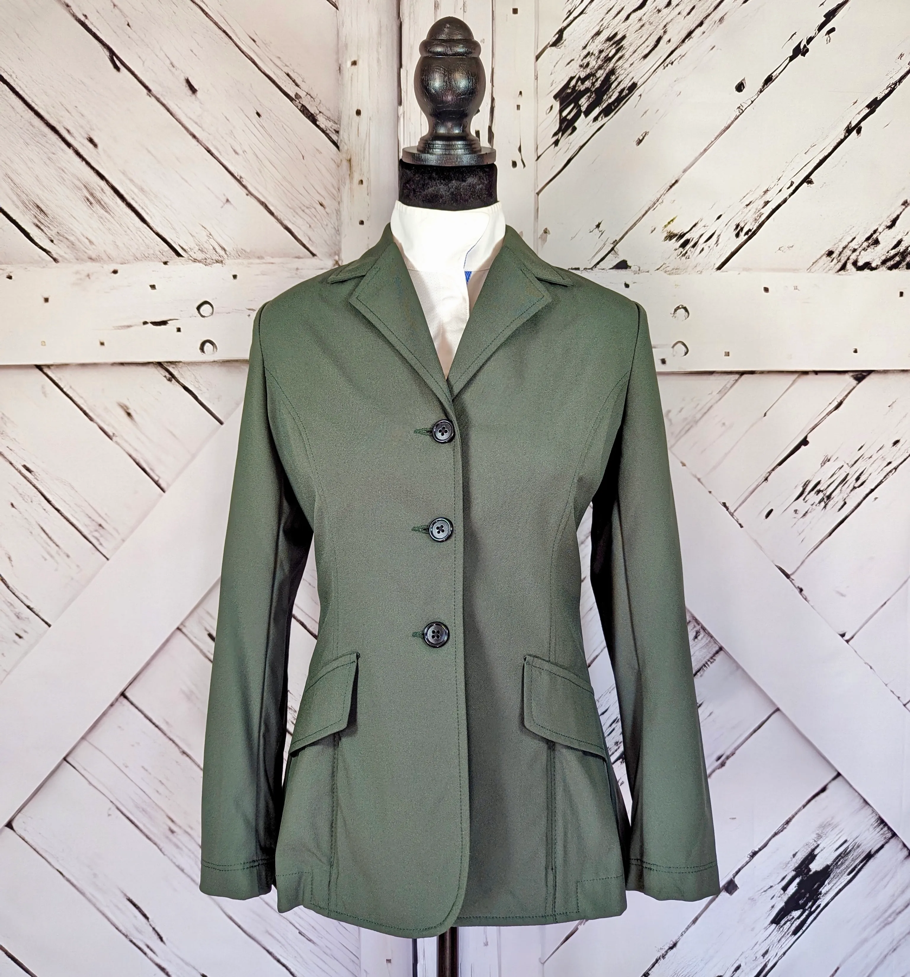 Charles Ancona Classic Jacket, Ladies US 8, Hunter Green