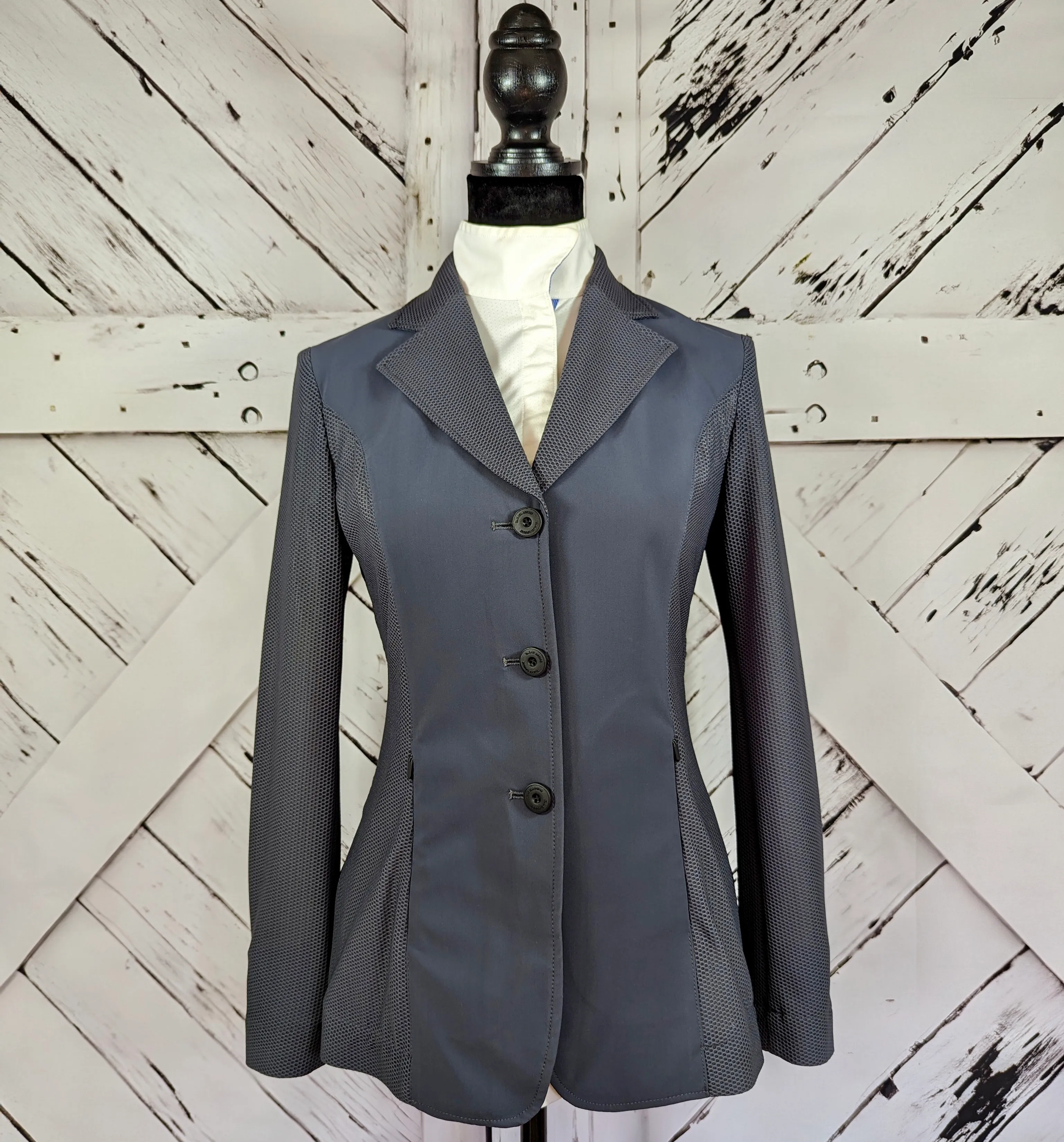 RJ Classics Harmony Mesh Show Coat, Ladies 0R, Grey