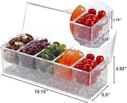 Chilled Condiment Container