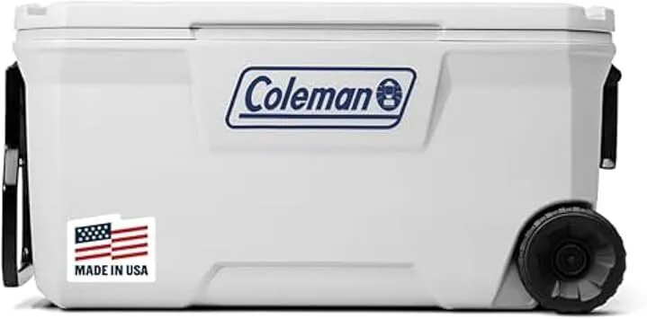 Cooler on Wheelers - 100 Quart