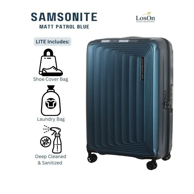 Large Check In - Matt Patrol Blue (LITE)