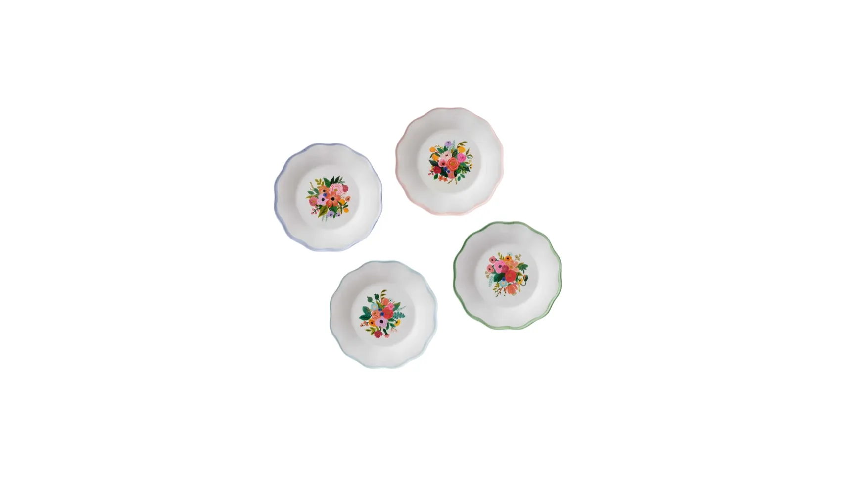 Garden Party Dessert Plates