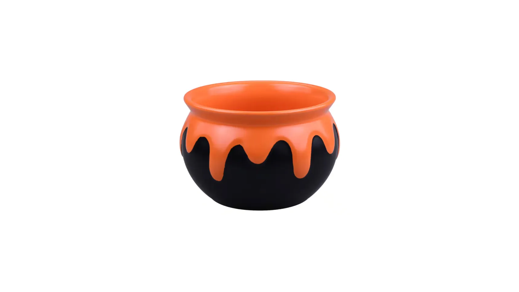 Black & Orange Cauldron