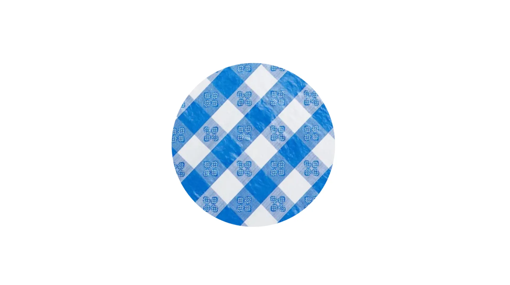 Gingham Tablecloth (Vinyl)