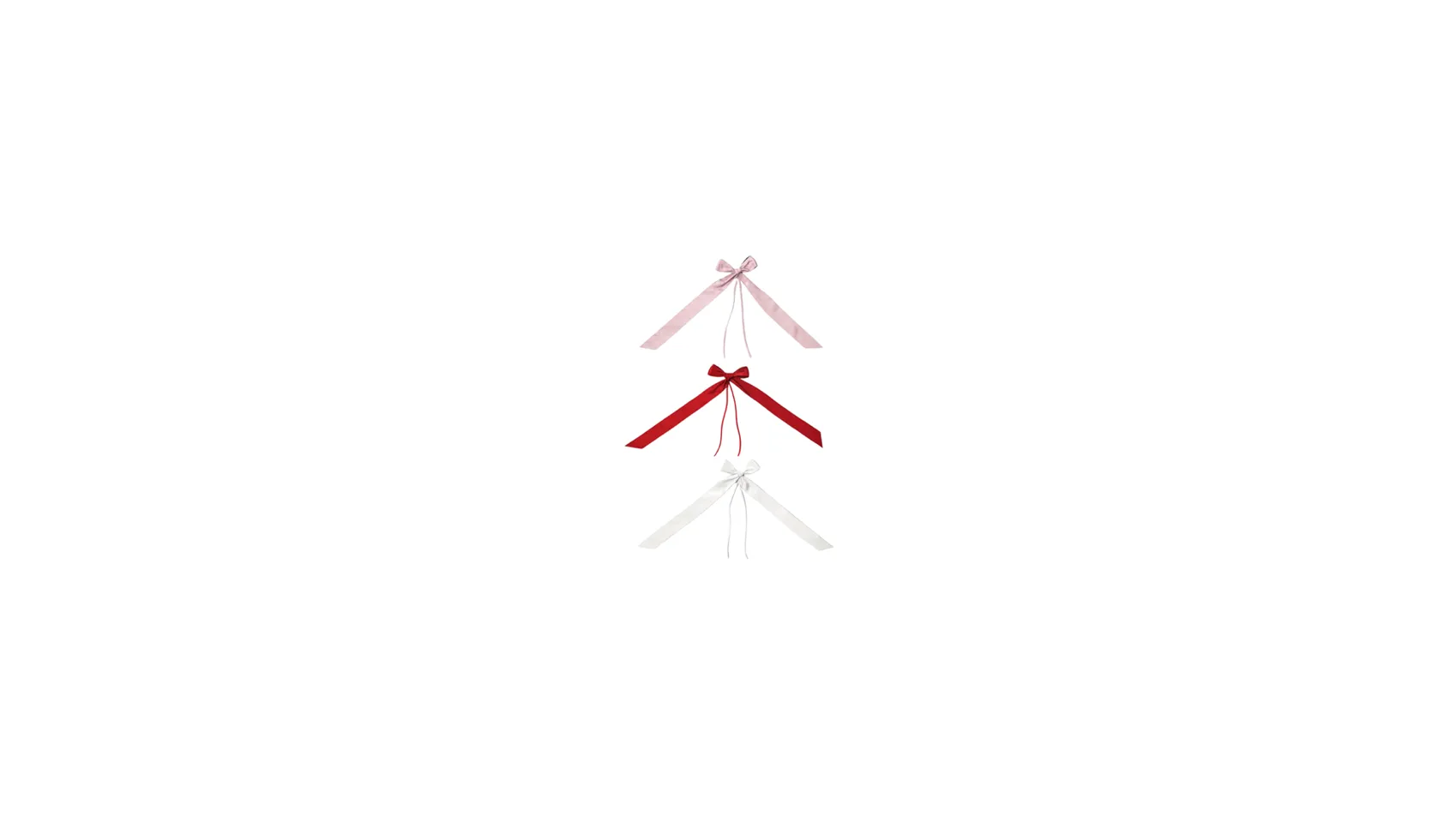 Red, Pink & White Decorative Bows
