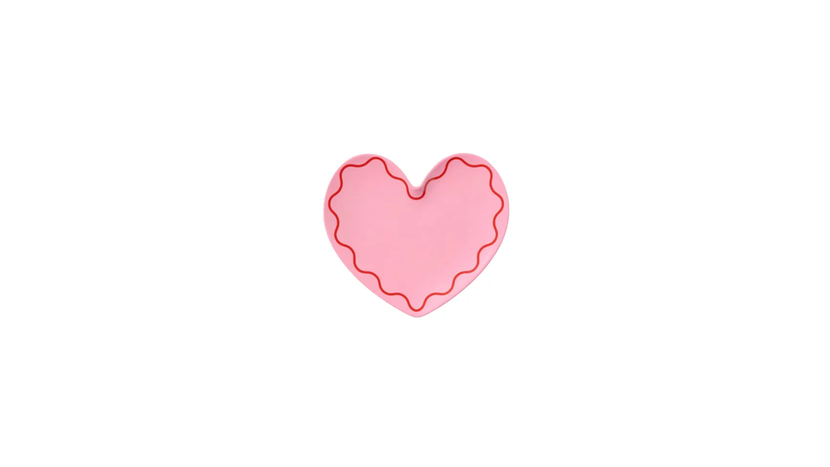 Heart Dinner Plates