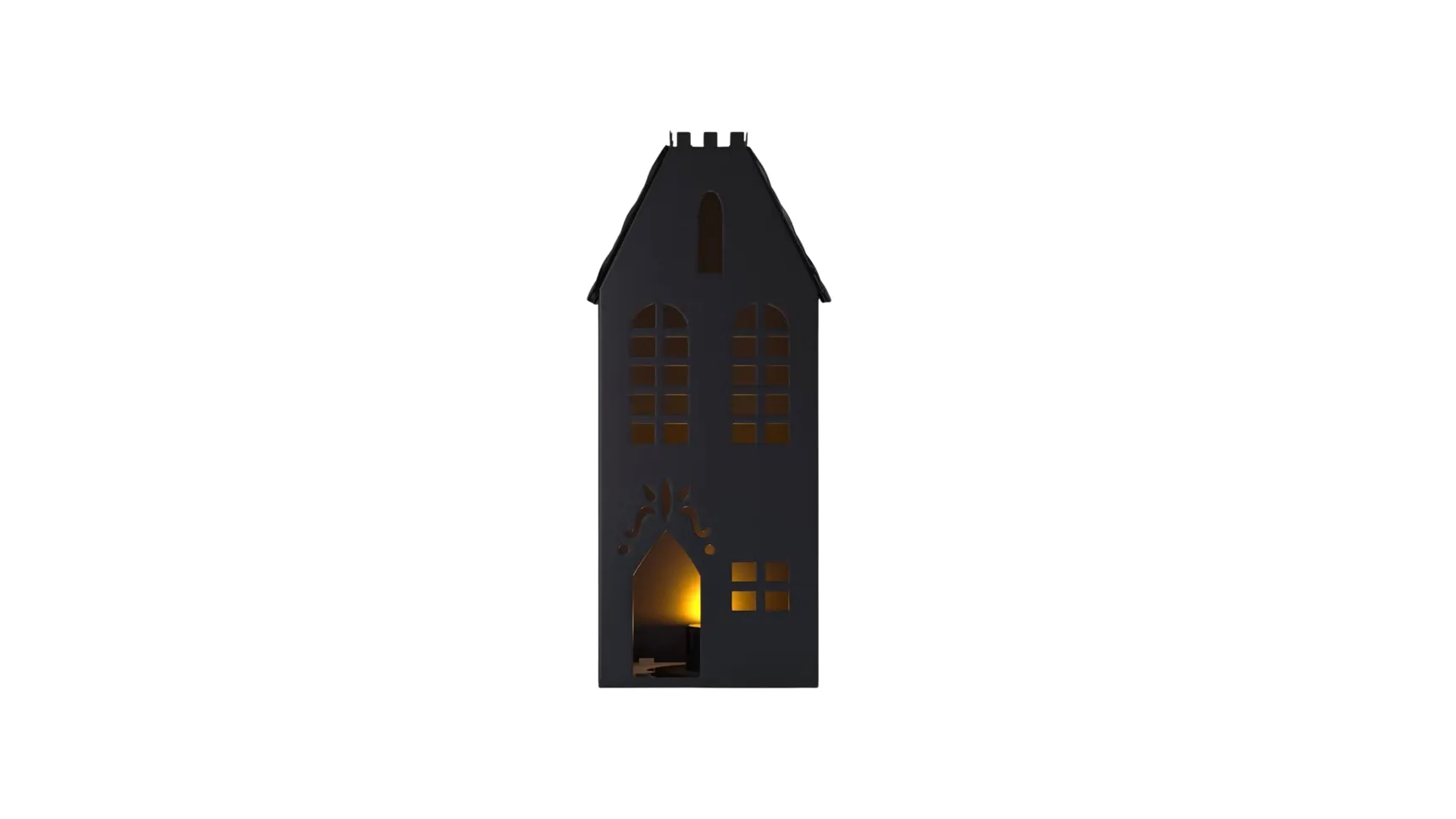 Lit Metal House (1)