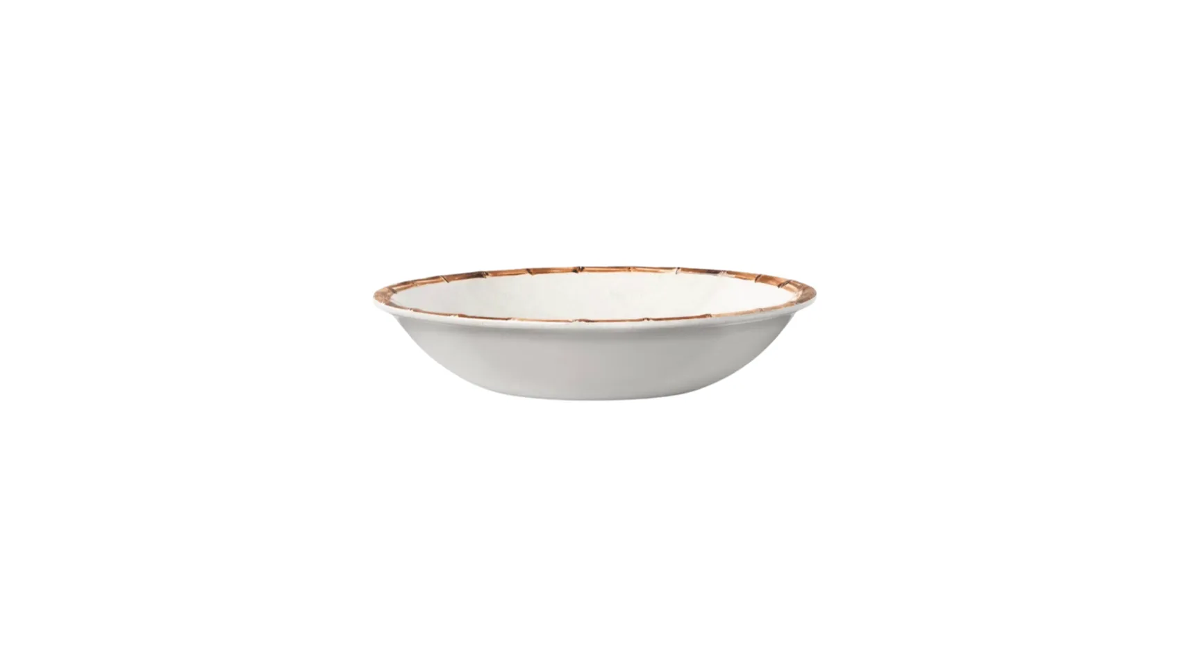 Bamboo Border Dinner Bowls