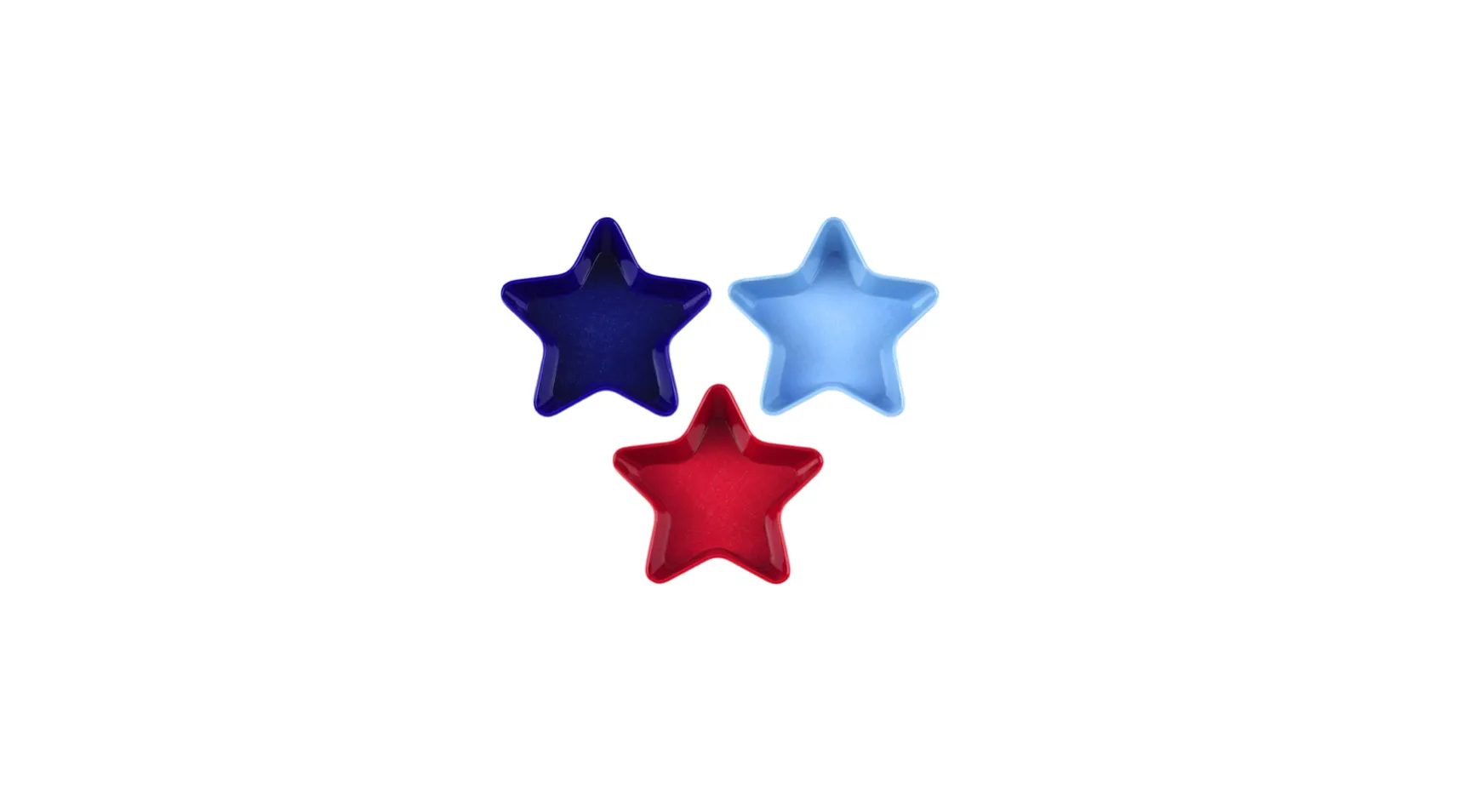 Red & Blue Snack Bowls