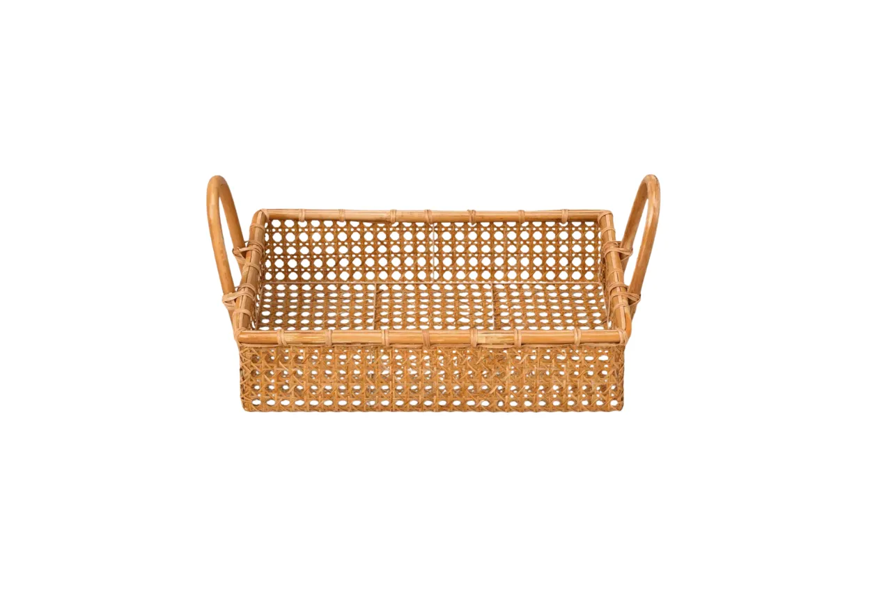 Rattan Serving Tray