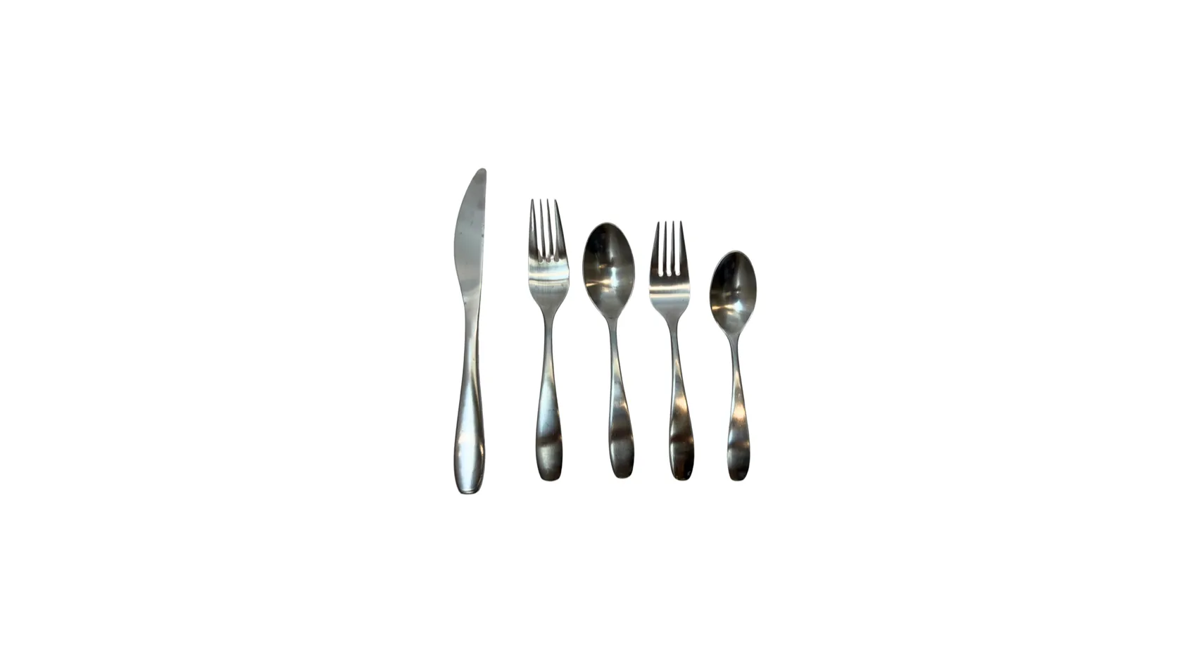 5 Piece Satin Flatware
