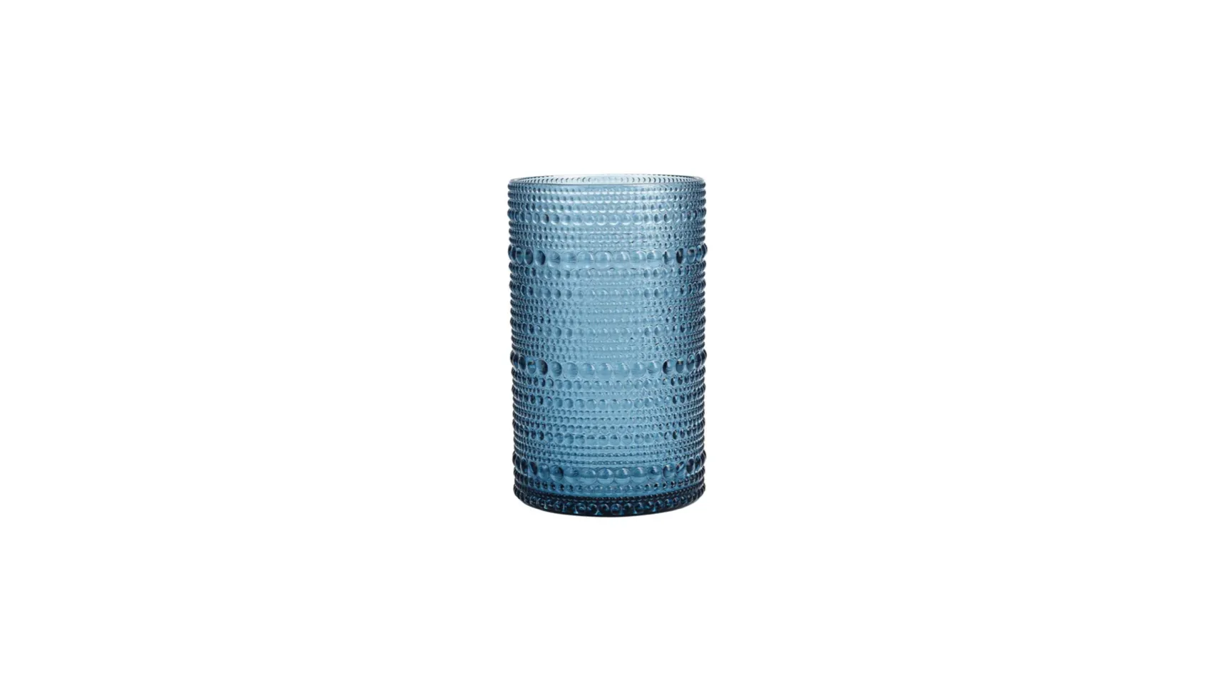 Blue Acrylic Beverage Glass