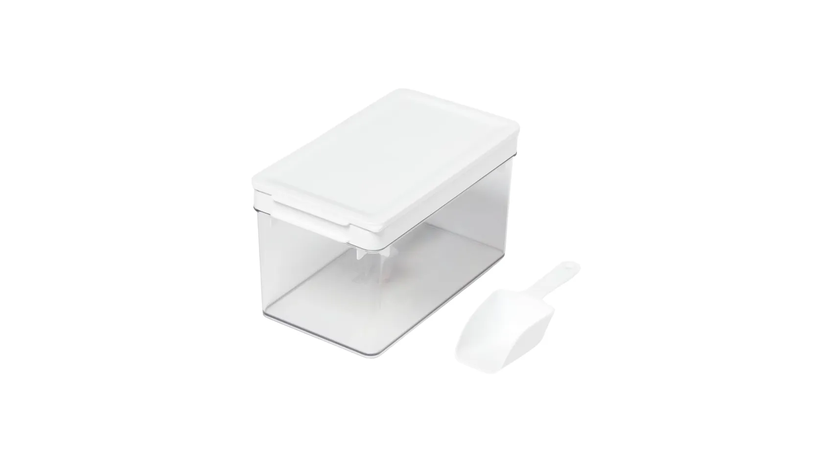 Ice Cube Bin (Lidded) & Scoop
