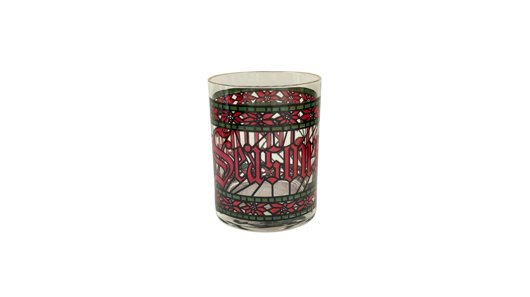 "Season's Greetings" Glasses