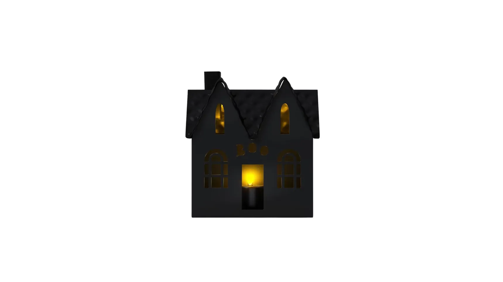 Lit Metal House (2)