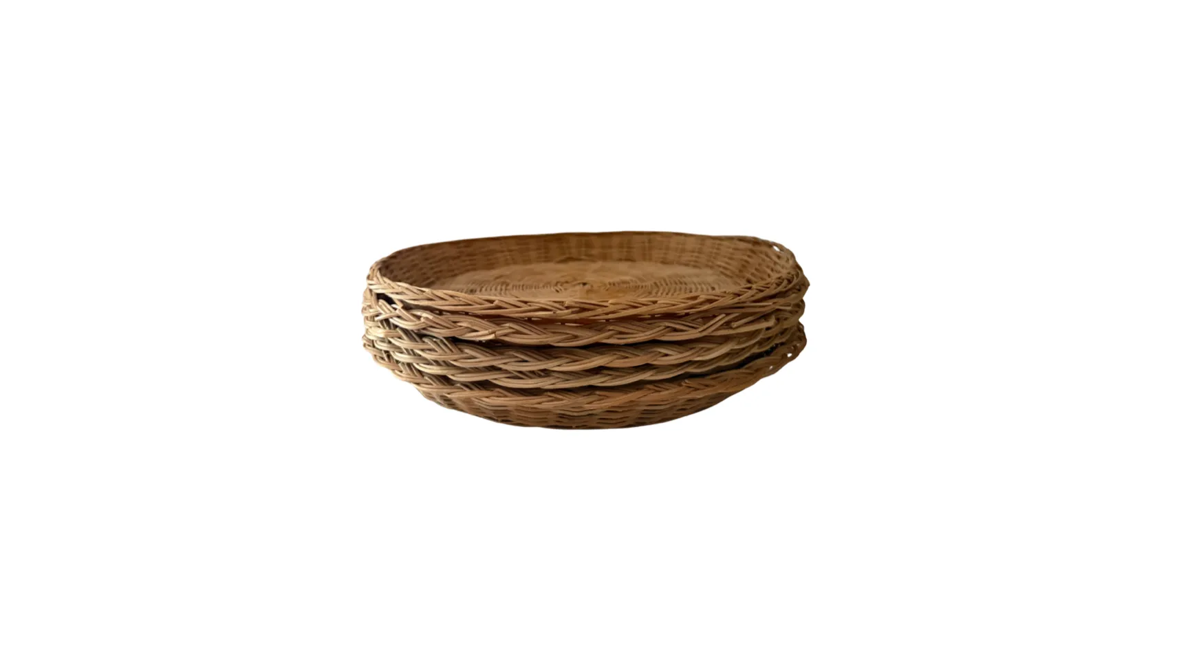 Wicker Plate Holders