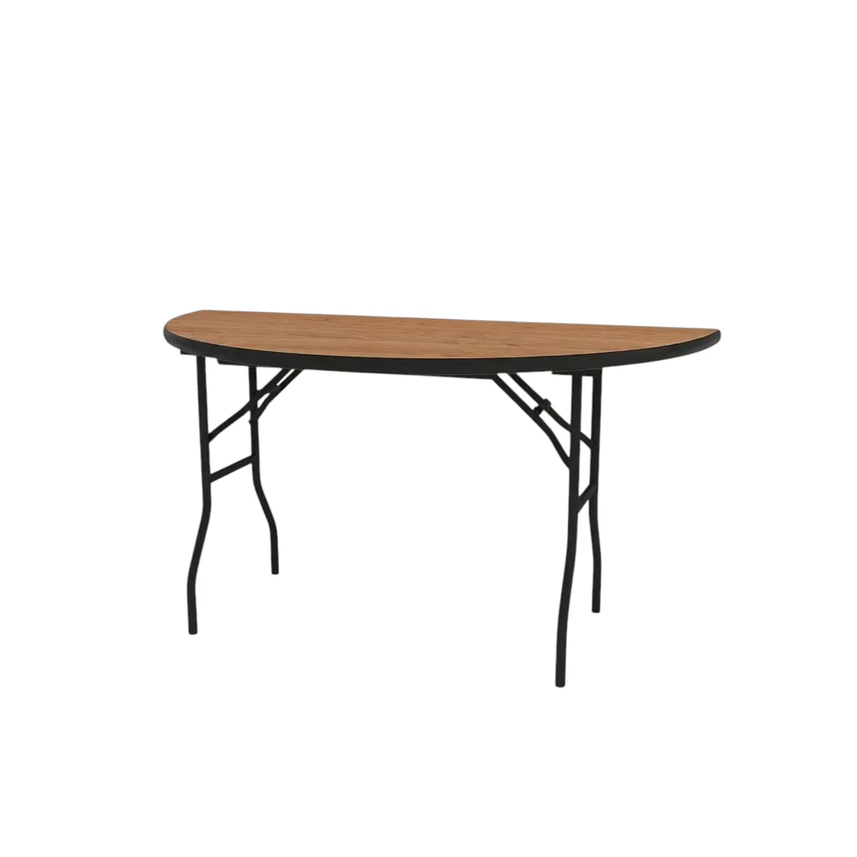 Banketttisch halbrund 152 x 76 cm (Holz)