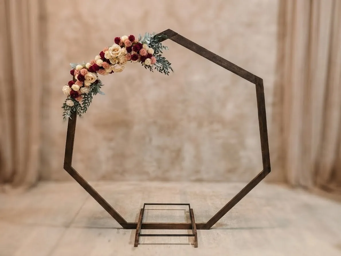 FLOWERS - WEDDING ARCH FLORAL ARRANGEMENT