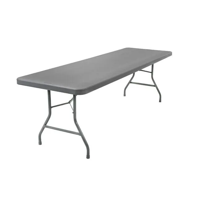 Grey 8 Ft Folding Table