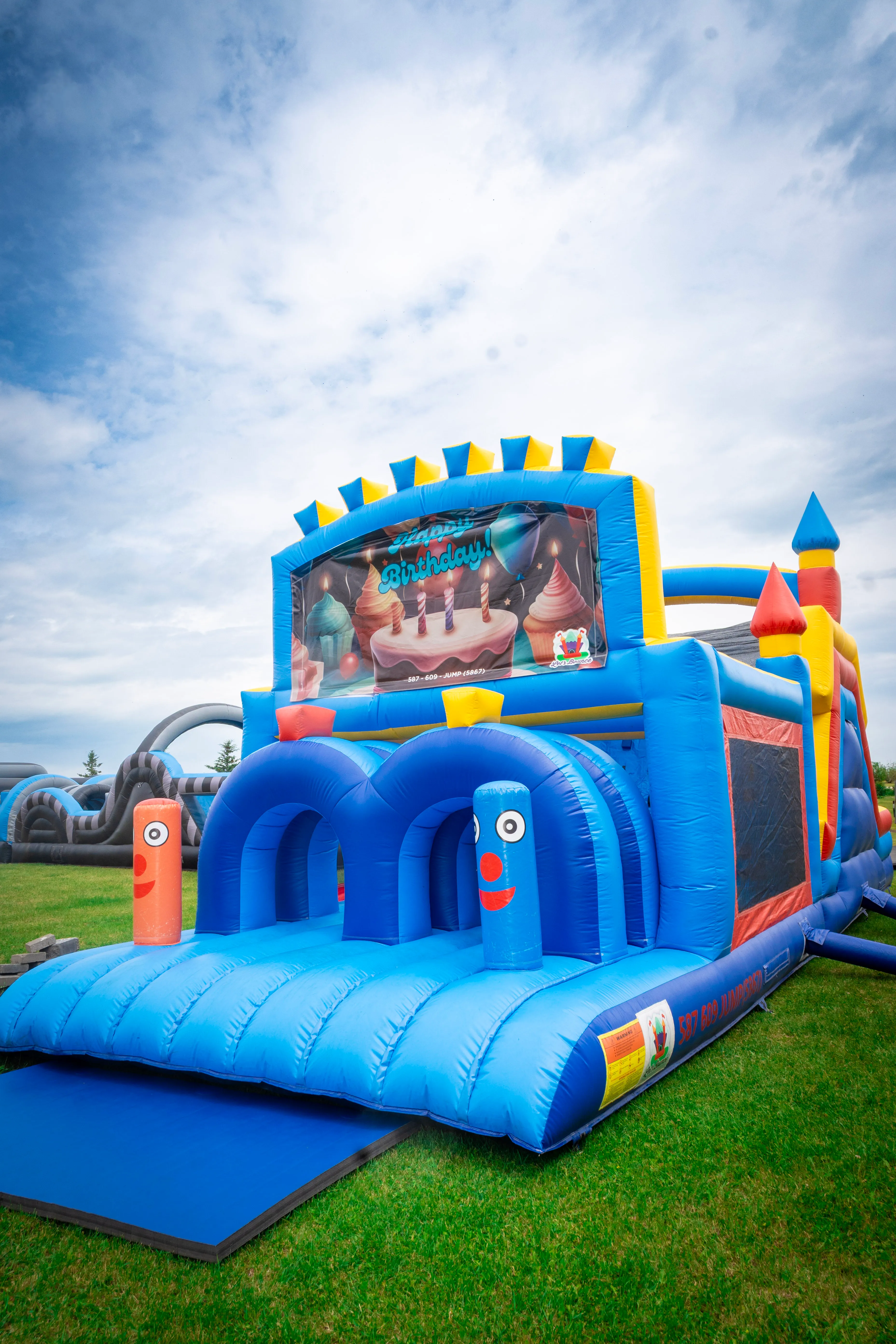 45 Foot Mighty Fortress Obstacle course 