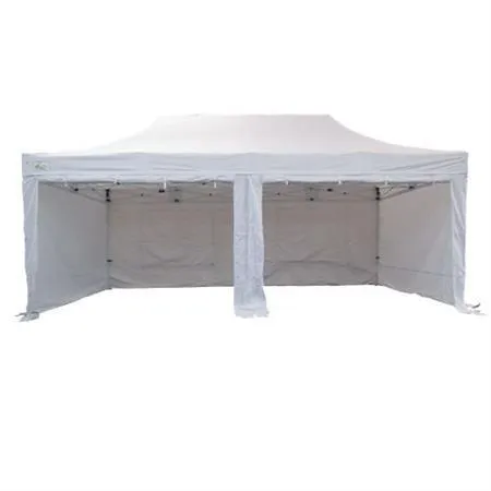 6M x 3M Gazebo - White With Sides